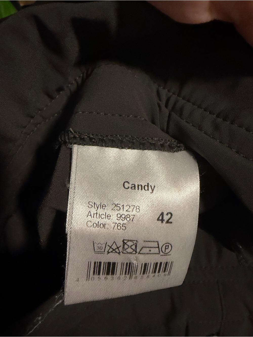 Raffaello Rossi Candy Jogger Travel Pants size 42 US 10-12 - Picture 8 of 9